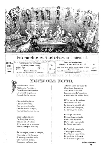 „Misterele nopții” — «Familia», 1866